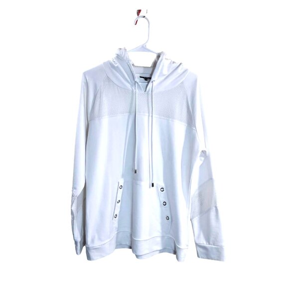 Orly Tops - White Orly Sweatshirt, Size Large